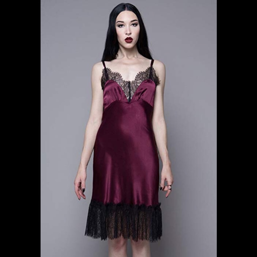 New Lip Service House of Widow Artemis Slip Dress